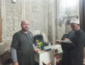وكيل أوقاف الإسكندرية يتفقد مساجد المحافظة