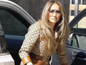 جينيفر لوبيز خلال توجهها لاستديو الرقص فى لوس أنجلوس