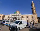 الرئيس السيسى يفتتح مسجد السيدة نفيسة بعد أعمال التطوير والترميم