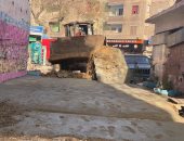 رفع 900 حالة إشغال للمحال التجارية والمقاهى جنوب الجيزة