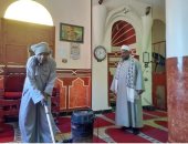 أوقاف الأقصر تبدأ المرحلة الثانية لتعقيم ونظافة المساجد قبل شهر رمضان المبارك