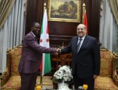 رئيس الشيوخ يستقبل نظيره البوروندى ويؤكد على موقف مصر الثابت بشأن سد النهضة
