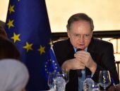 سفير الاتحاد الأوروبى: ندعم جهود مصر لمواجهة الأزمة الاقتصادية العالمية ببناء صوامع للحبوب.. ونتعاون مع الأعلى للآثار لإنشاء حديقة أثرية بمحيط قبة الهوا فى أسوان.. ومنتدى للأعمال قريبا لمناقشة الاستثمار بمصر