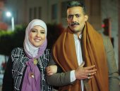 8 شاورما و2 مانجة.. خروجة رومانسية تجمع محمد رمضان ومى كساب فى "جعفر العمدة"