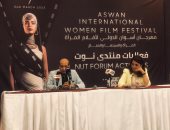 درية شرف الدين بمهرجان أسوان: بزعل لما بلاقى السينما في مصر بتنقرض