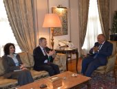 وزير الخارجية يؤكد مساندة مصر لأهداف "الأونروا" فى دعم اللاجئين الفلسطينيين