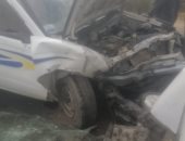 أسماء المصابين فى حادث تصادم سيارتين فى أسوان