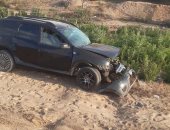 إصابة 14 شخصا نتيجة تصادم 4 سيارات على طريق القصاصين الصالحية الجديدة 