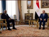 وزير الدفاع الأمريكى: سعدت بزيارة الرئيس السيسي وشراكتنا مع مصر قوية