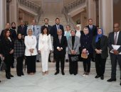 وزير التعليم يستقبل السفيرة نبيلة مكرم ووفد تنسيقية شباب الأحزاب والسياسيين 
