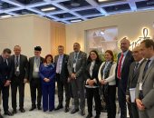 وزير السياحة والآثار يواصل لقاءاته المهنية خلال تواجده فى برلين ويلتقى منظمى الرحلات وشركات الطيران الأوروبية.. والجناح المصرى ببورصة برلين السياحية يحظى باهتمام كبير من الزائرين.. صور