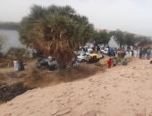 انتشال جثة جديدة من المفقودين الستة بحادث غرق مركب فى النيل بأسوان