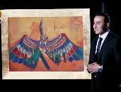 متسابق الدوم محمد عصام يستعرض الحضارات المصرية خلال لوحته "المحروسة"