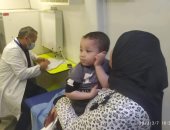 علاج 382 شخصا بالمجان ضمن "حياة كريمة" بقرية صنعاء بالوادى الجديد.. صور