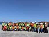 طلاب الهندسة الإشعاعية بجامعة الإسكندرية يزورون محطة الضبعة النووية