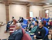 جامعة الوادى الجديد تنظم احتفالية بمناسبة يوم الشهيد والمحارب القديم