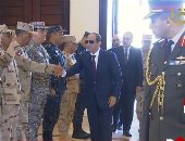 الرئيس السيسى يصل مقر انعقاد الندوة التثقيفية بمناسبة يوم الشهيد