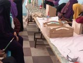 تدريب 300 سيدة وفتاة على المشغولات اليدوية ضمن مبادرة حياة كريمة بأسوان