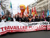مظاهرات وسط باريس لليوم الثاني عقب تمرير الحكومة مشروع إصلاح نظام التقاعد دون تصويت