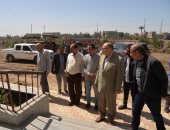 محافظ أسيوط يتفقد إنشاء مجمع خدمات المواطنين بقرية الحمام التابعة لمركز أبنوب