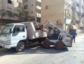 رفع 450 طن قمامة و50 طن أتربة خلال حملة نظافة بمدينة المنصورة