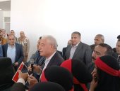 محافظ جنوب سيناء ورئيس قصور الثقافة يتفقدان أعمال تطوير بيت ثقافة رأس سدر