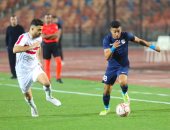 إنبى يتقدم على الزمالك بهدف كابو فى الشوط الأول.. صور