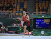 محمد عفيفي يحصل على المركز الرابع فى بطولة العالم للجمباز الفني 