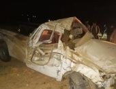 محافظ مطروح يتابع حادث مصرع 8 أشخاص وإصابة 15 آخرين في انقلاب  سيارة نصف نقل  