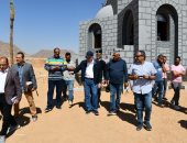 محافظ جنوب سيناء يتابع إنشاء القرية التراثية واستعدادات افتتاح مجلس مدينة شرم الشيخ