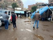 أمطار غزيرة على مدينة شبين الكوم.. والمحافظ يرفع درجة الاستعداد.. صور
