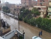 أمطار غزيرة بالقليوبية والمحافظ يعلن حالة الطوارئ.. فيديو وصور