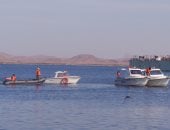 استئناف حركة الملاحة النهرية فى بحيرة ناصر بأسوان بعد استقرار الأحوال الجوية