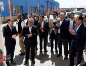 رئيس الوزراء يشهد افتتاح خط الإنتاج الجديد بمصنع "جوشى ـ مصر" للفايبر جلاس