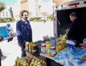 جامعة طنطا تستقبل أول المنافذ المتنقلة لبيع السلع الغذائية بأسعار مخفضة