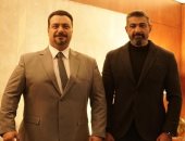 ياسر جلال ومراد مكرم من كواليس "علاقة مشروعة".. صور