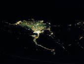 شاهد.. صورة تظهر جمال وادى النيل ودلتا مصر من محطة الفضاء الدولية 