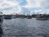 أمطار وطقس متقلب في مدن دمياط وتأثر رحلات الصيد.. فيديو وصور