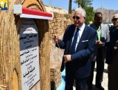 محافظ جنوب سيناء يفتتح تطوير الجدارية التاريخية وأعمال التجميل بمدينة طابا