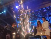 حازم إمام وأحمد حسن يتقدمون نجوم الرياضة فى حفل زفاف إمام عاشور