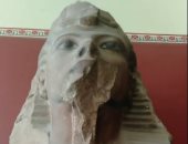 شاهد تمثال ضخم ضمن مقتنيات توت عنخ آمون.. سيعرض فى المتحف الكبير