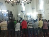 مسجد سيدى أحمد الفولى بالمنيا يستقبل المصلين فى أول صلاة تراويح برمضان