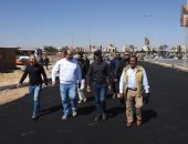 رئيـس جهاز "القاهرة الجديدة" يواصل جولاته التفقدية لمتابعة المشروعات الجارية بالمدينة