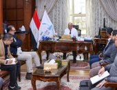 رئيس هيئة ميناء دمياط يستقبل رئيس الهيئة القومية لسلامة الغذاء