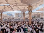 المسجد النبوي يستقبل أكثر من 5 ملايين و725 ألف مصلٍ وزائر خلال أسبوع