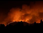 حريق كبير يدمر آلاف الأفدنة فى غابات إسبانيا.. فيديو
