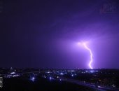 مصرع سيدة ضربتها صاعقة كهربائية بسبب البرق أثناء هطول الأمطار بالغربية