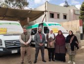 تقديم الخدمات الطبية لـ1382 شخصا بقافلة "حياة كريمة" فى المنشلين بكفر الشيخ