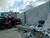 حملات مكبرة لإزالة تعديات البناء المخالف وأراضى أملاك الدولة بالإسكندرية