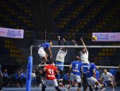 الأهلى يهزم سموحة فى بلاى أوف نصف نهائى دورى الكرة الطائرة رجال